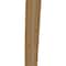 Ekena Millwork 6"W x 28"D x 28"H Traditional Rough Sawn Knee Brace, Western Red Cedar BRC06X28X28TRA00RWR - alternate 3